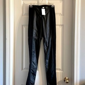 pleather pants